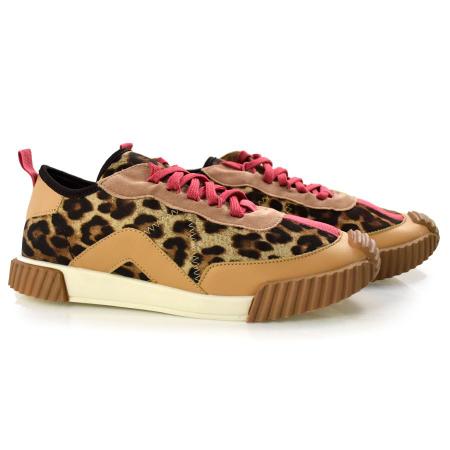 Tenis Animal Print Rosa