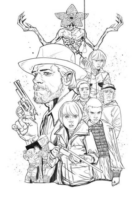 desenho-para-colorir-stranger-things