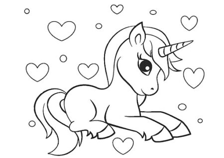 desenho-para-colorir-unicornio