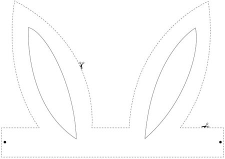 Orelhas de Coelho para Imprimir