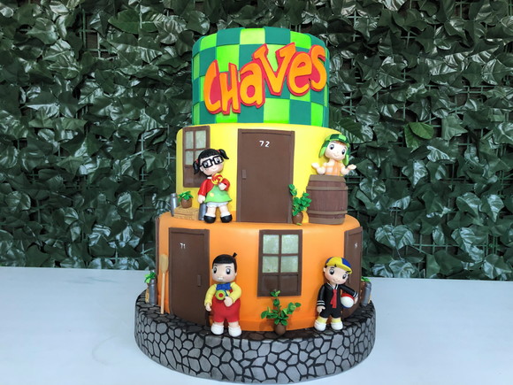 Bolo Decorado Chaves