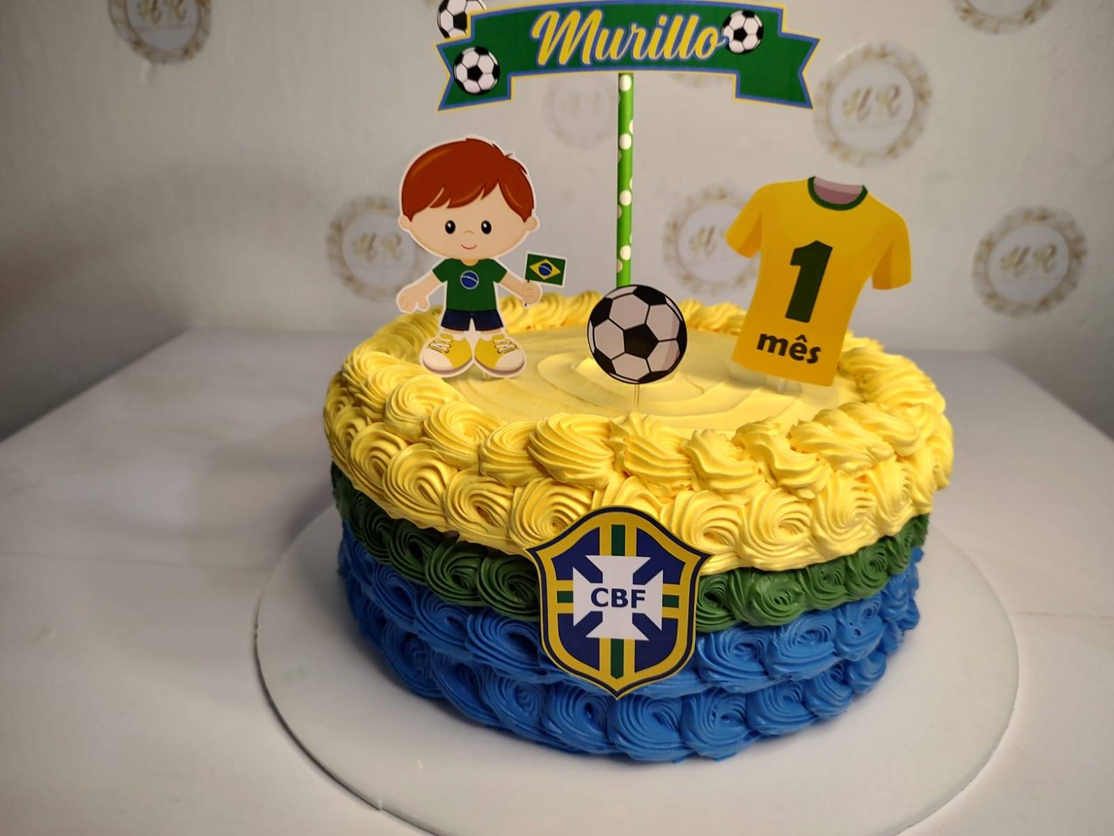 Bolo Decorado Futebol