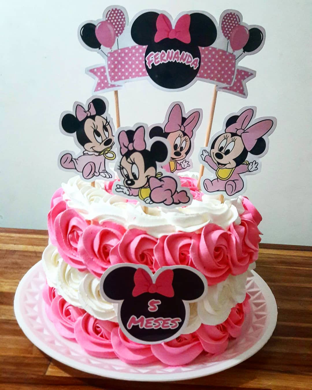 Bolo Decorado Minnie