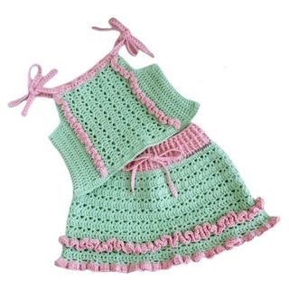 Conjunto Infantil De Croche