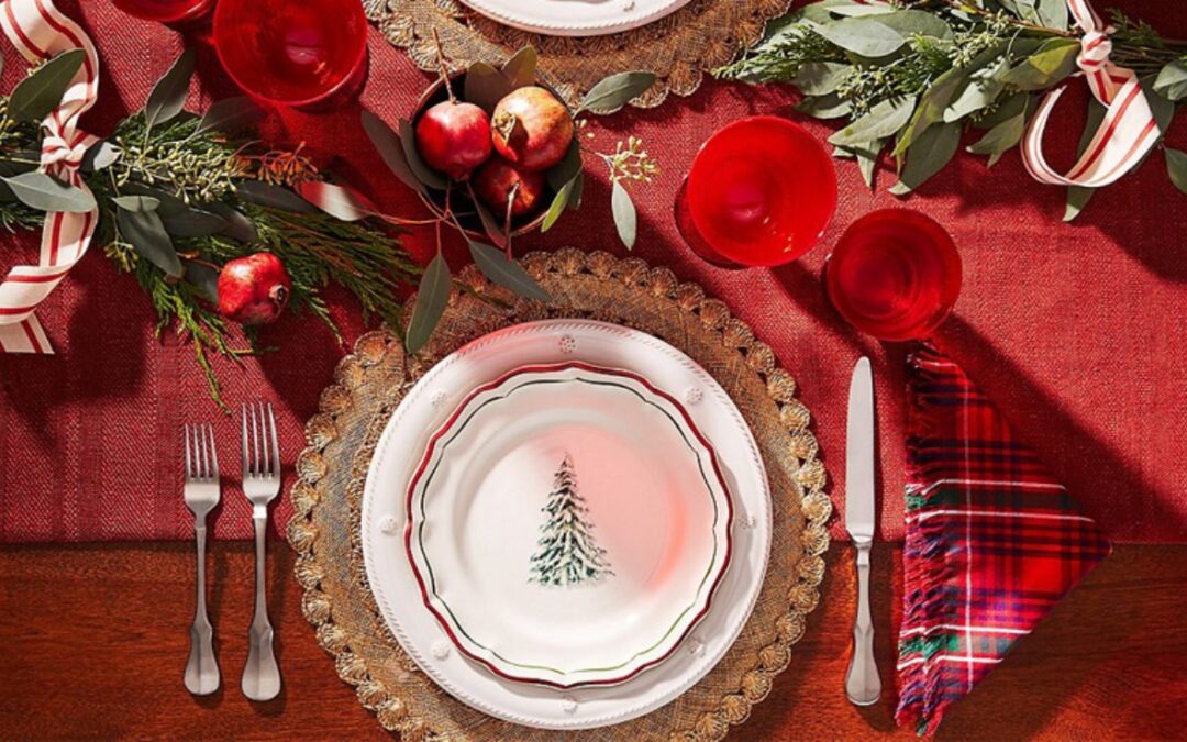 Decoração de Mesa de Natal