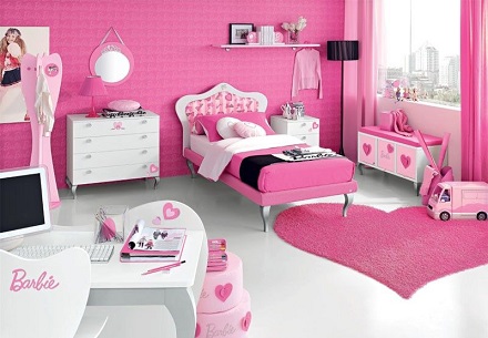 Decoração de Quarto da Barbie