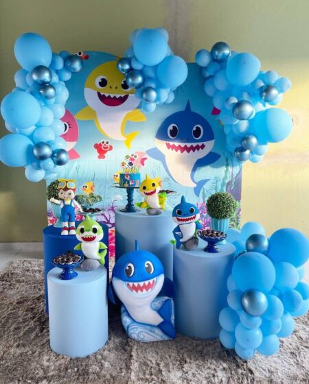 decoracao-festa-baby-shark