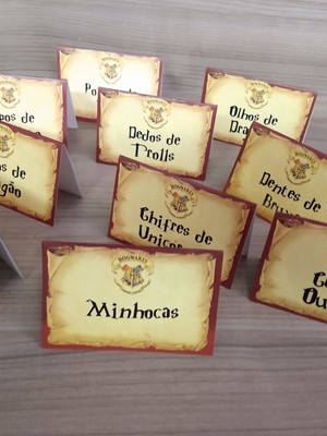 Comidas Divertidas Festa do Harry Potter