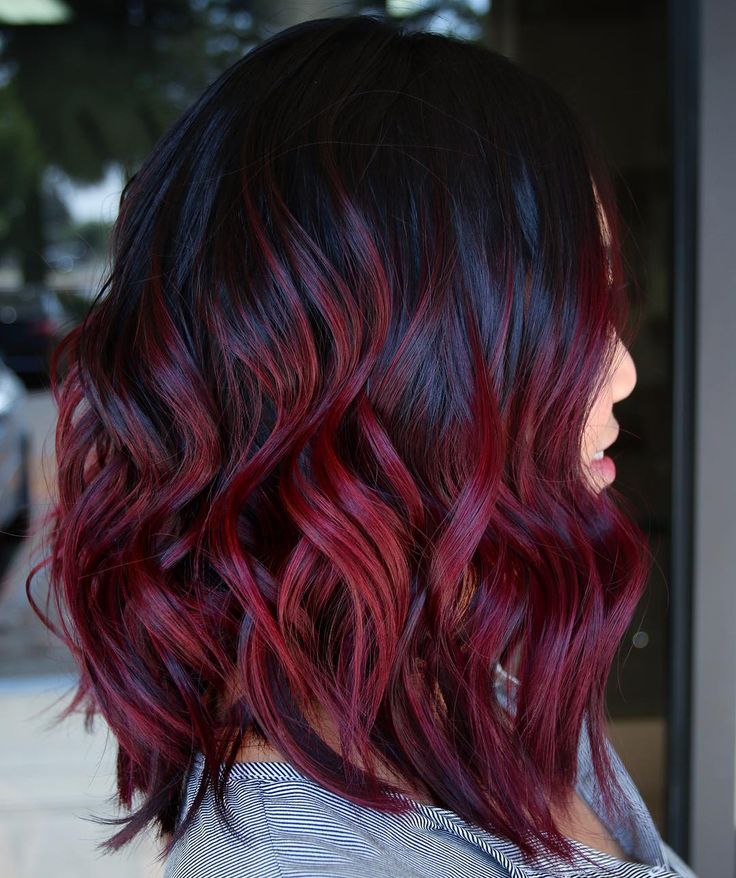 Ombre Hair Vermelho