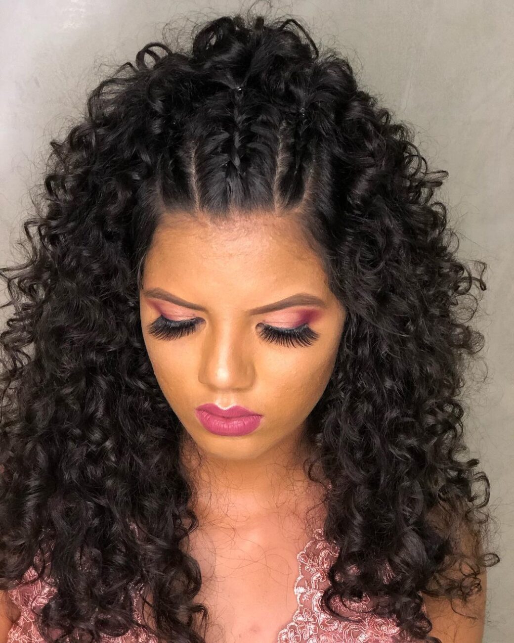 Penteado Cabelo Solto