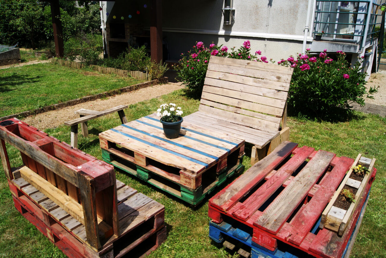 decoracao-de-jardim-com-pallet