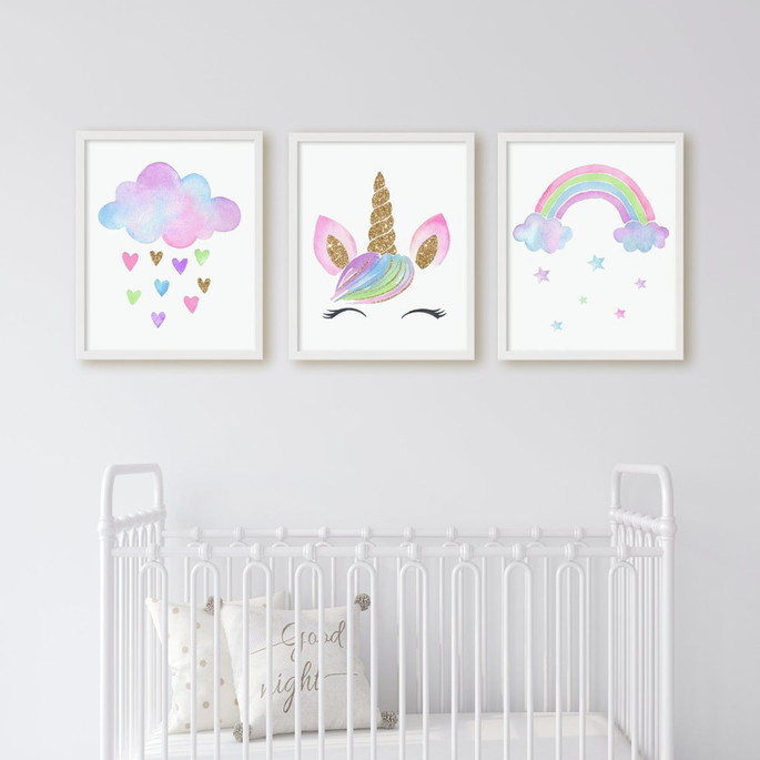 Decoracao Para Quarto De Bebe Unicornio