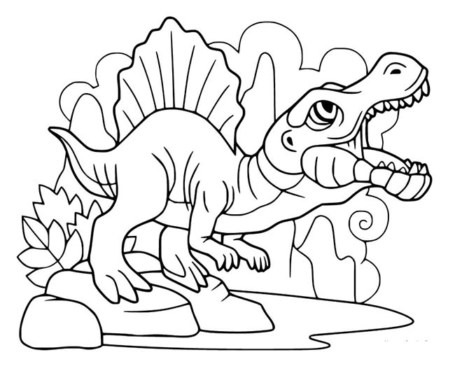 desenho-para-colorir-dinossauro