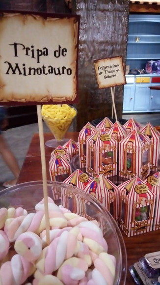 Comidas Divertidas Festa do Harry Potter