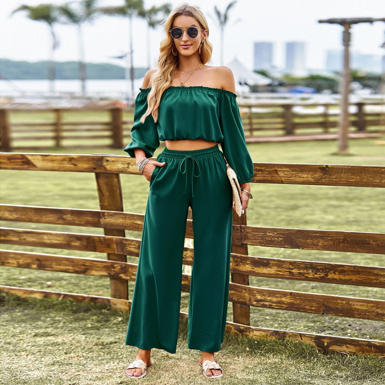 Fashion Look Green Summer