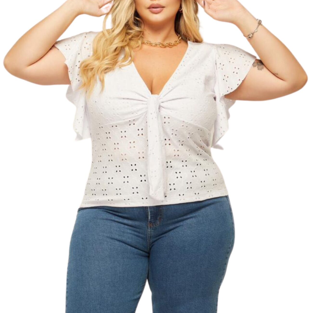 blusas de lese plus size