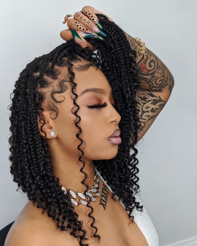 braids for curly hair