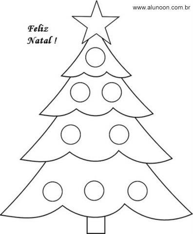 Arvore de Natal para Colorir