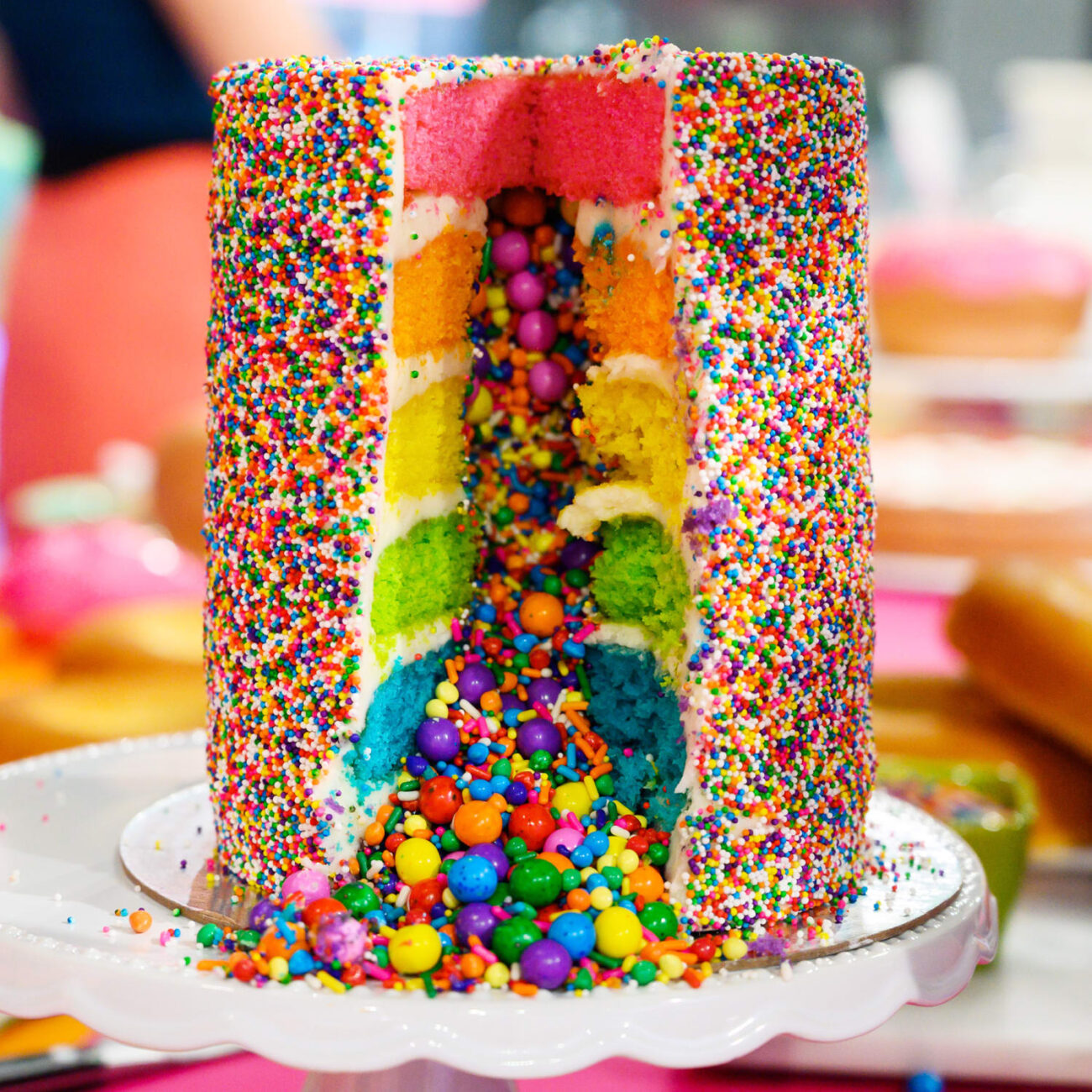 Rainbow cake