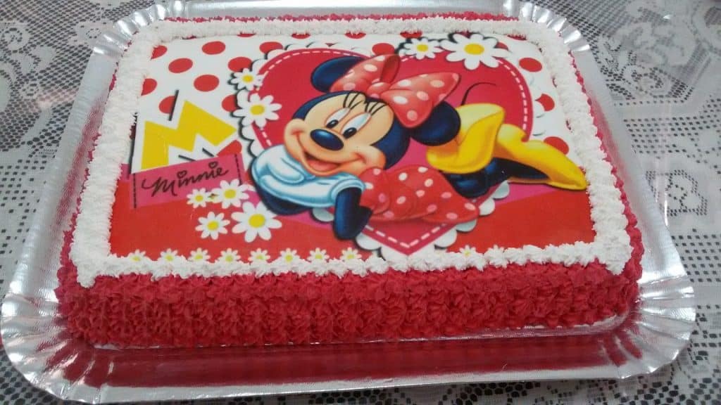 Bolo Decorado Minnie