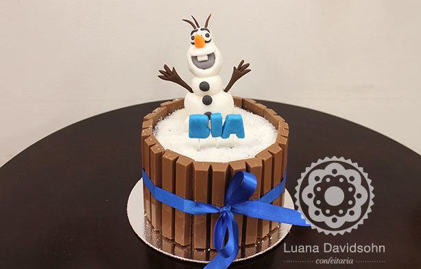 Bolo Decorado Olaf