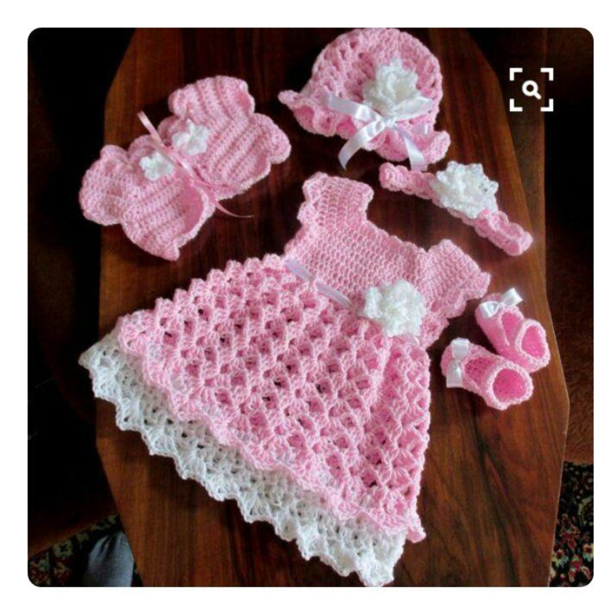 Conjunto Infantil De Croche