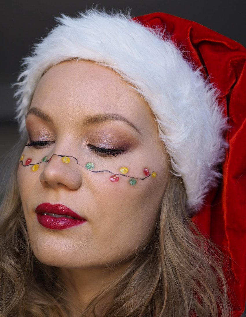 Christmas makeup