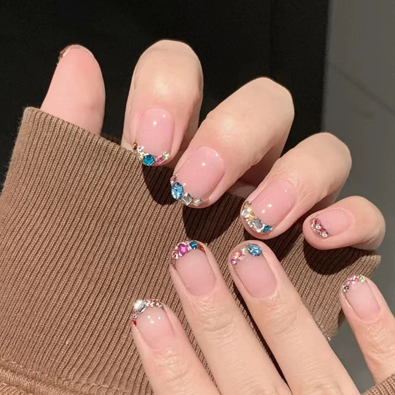 Diamond Decorated Nail