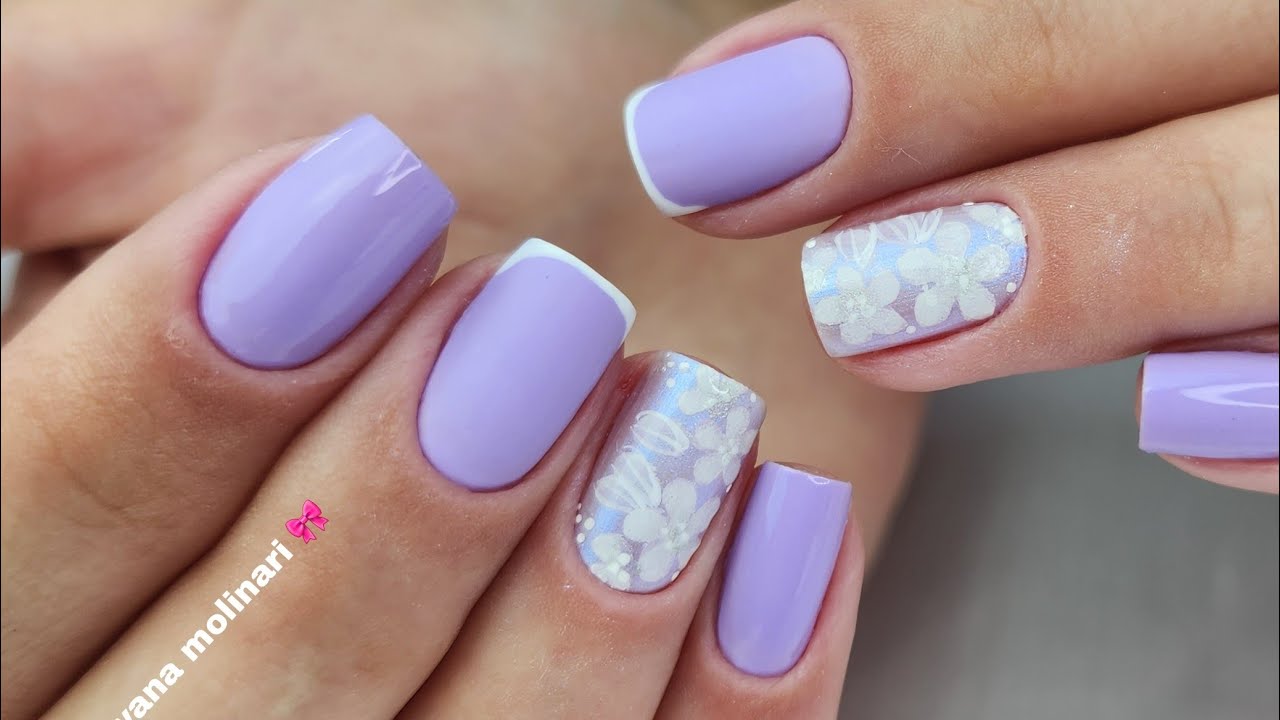 unhas-decoradas-lilas-e-branco