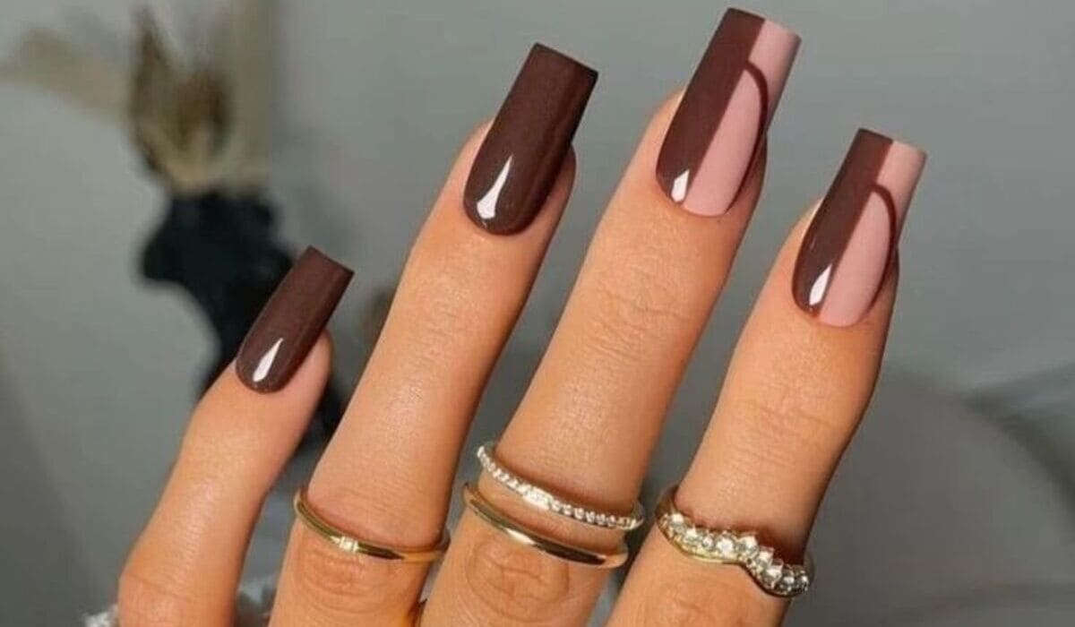 unhas-decoradas-marrom