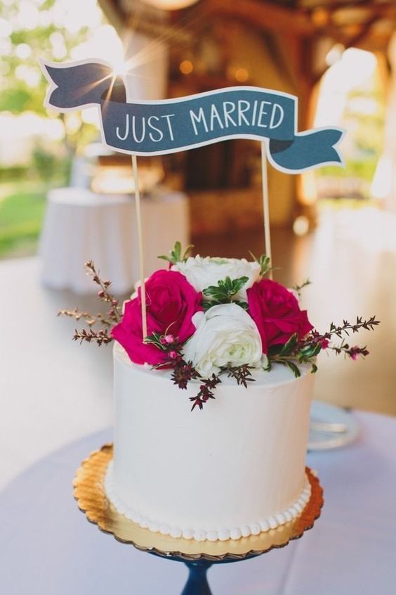 Modelos de Bolo De Casamento Simples Para Copiar