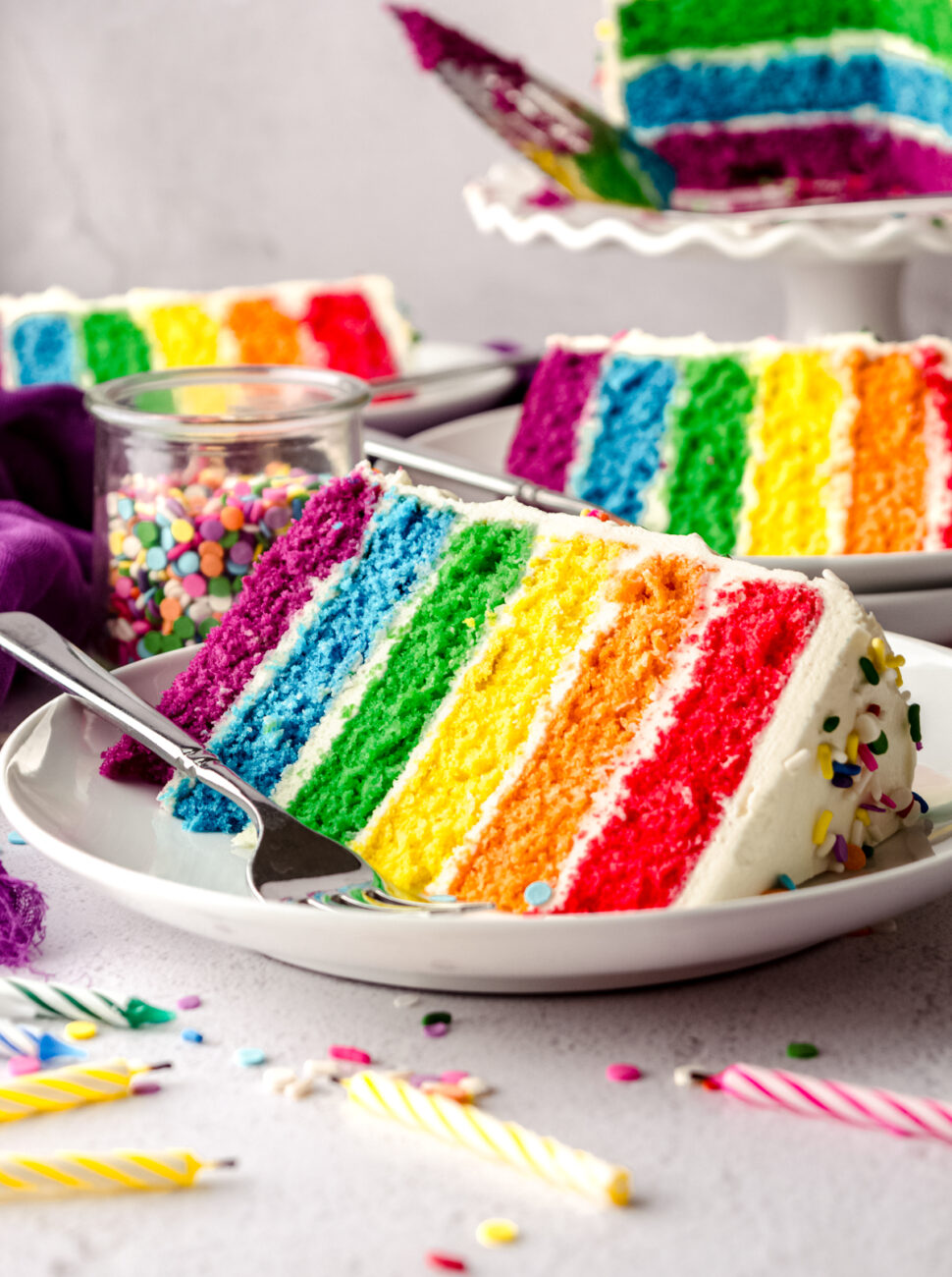 Rainbow cake