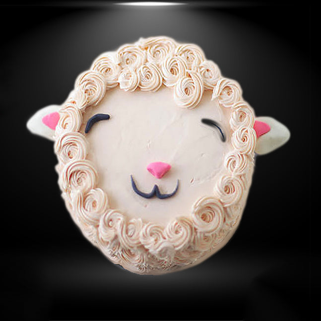 Sheep Decorated Cake