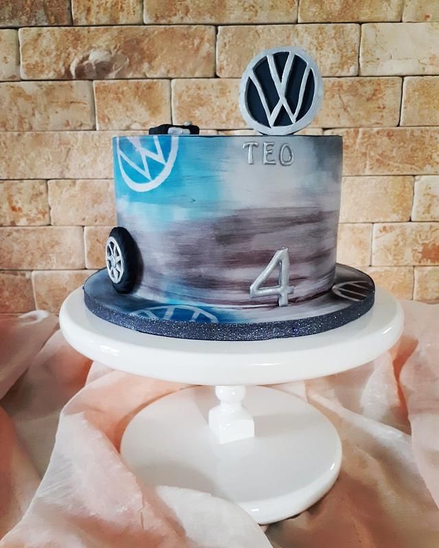 Volkswagen Decorated Cake