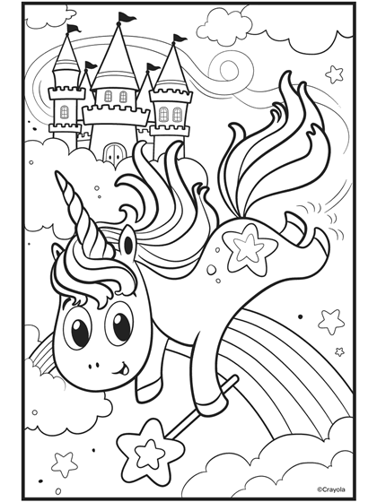 desenho-para-colorir-unicornio