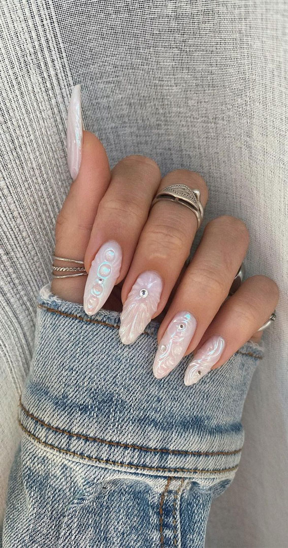 mermaid nail decoration