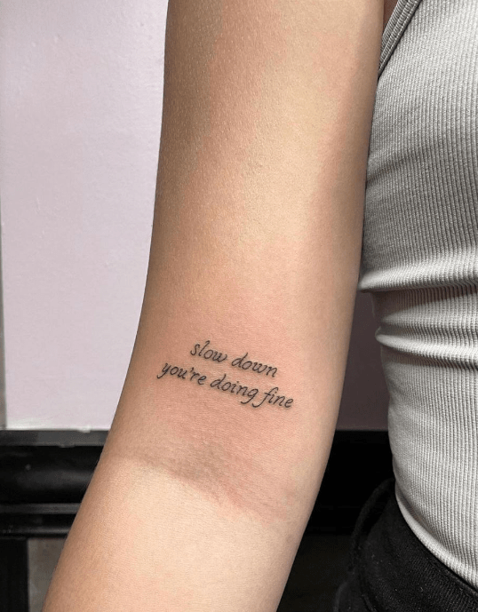 Tattoo Quote