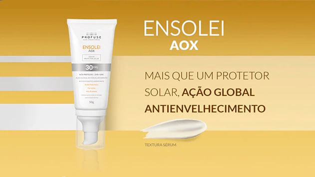 Protetor Solar Profuse FPS30 Ensolei Aox Sérum 50g - D'Or Mais Saúde