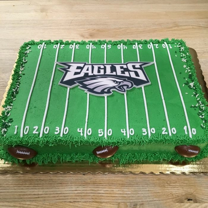 Football Field Decorated Cake