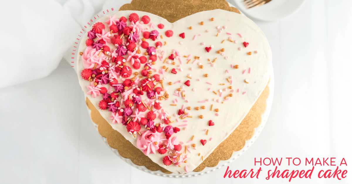 Heart Decorated Cake