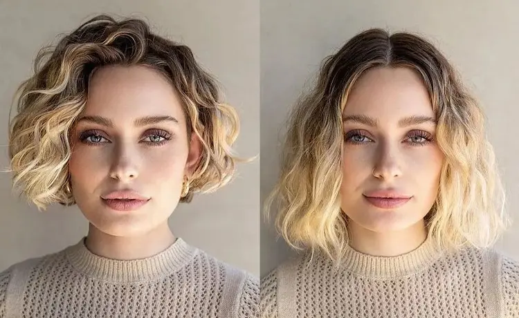 Short Wavy Hair