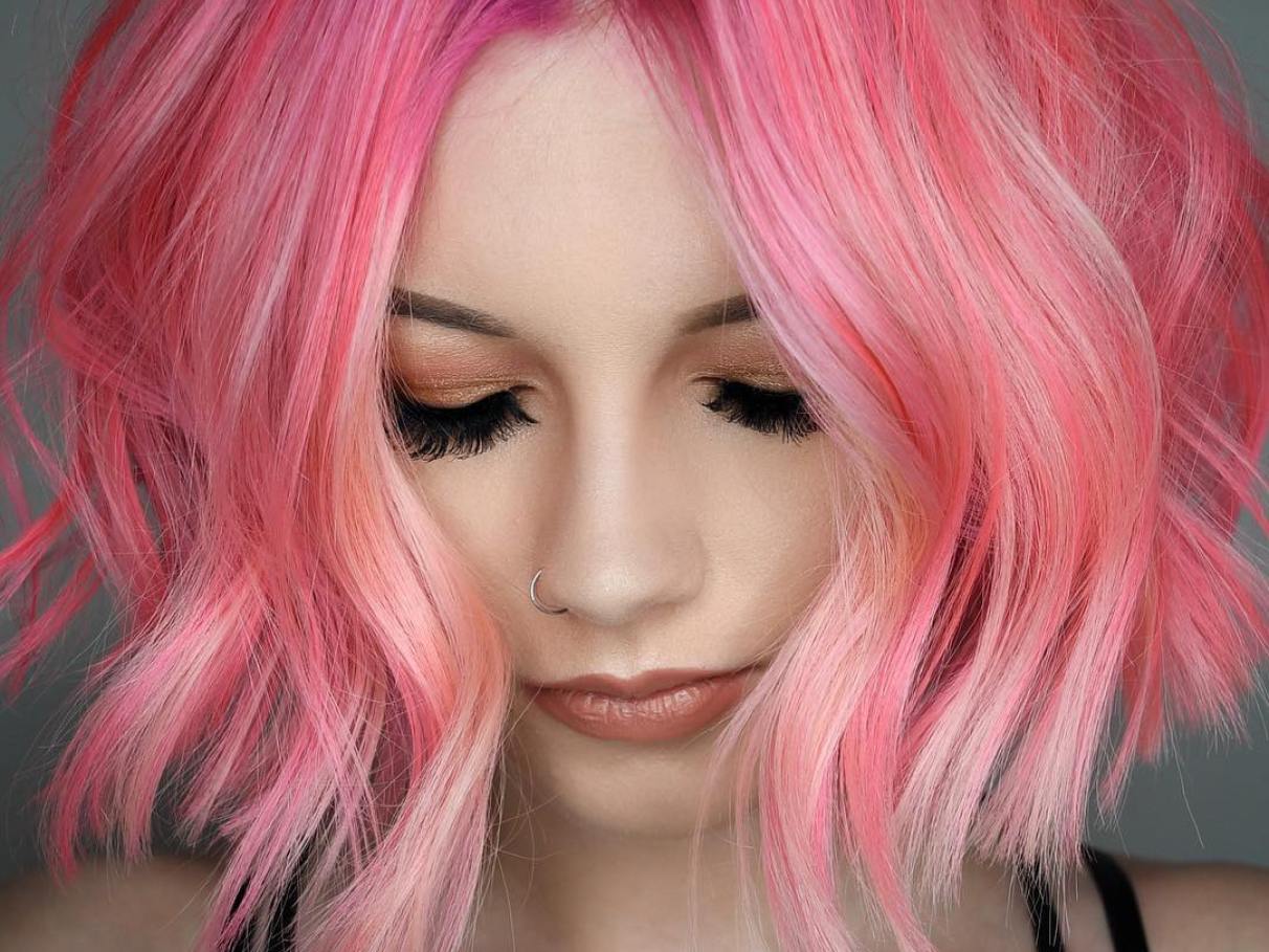 cabelo-rosa-flamingo