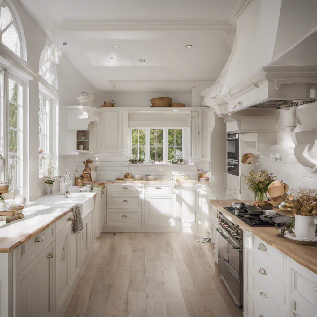 white kitchen decor