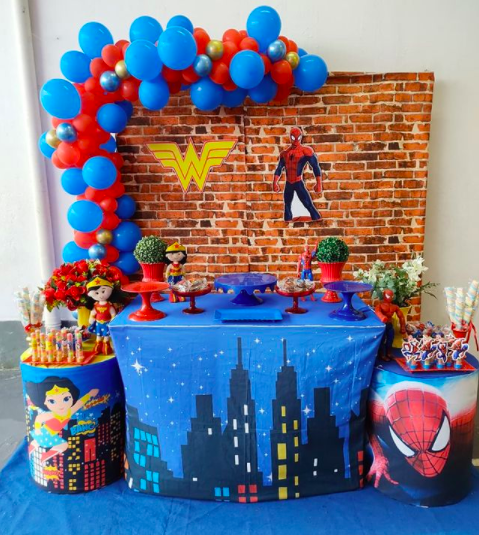 Decoracao Do Homem Aranha Simples