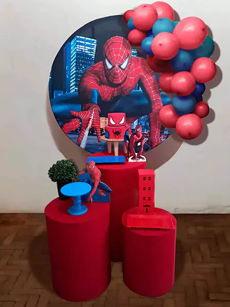 Decoracao Do Homem Aranha Simples