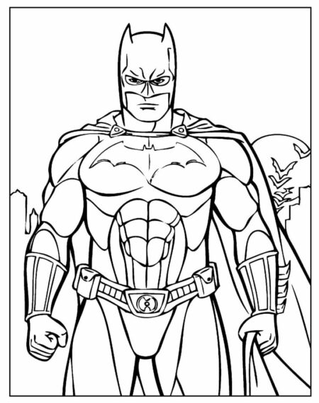 desenho-para-colorir-batman