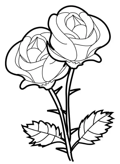 desenho-para-colorir-flores