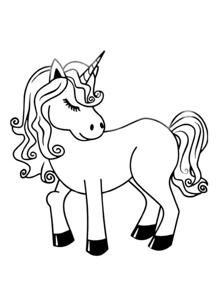 desenho-para-colorir-unicornio