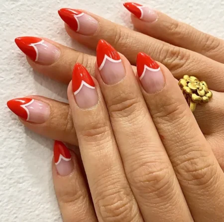 fotos-unhas-decoradas-com-vermelho-e-branco