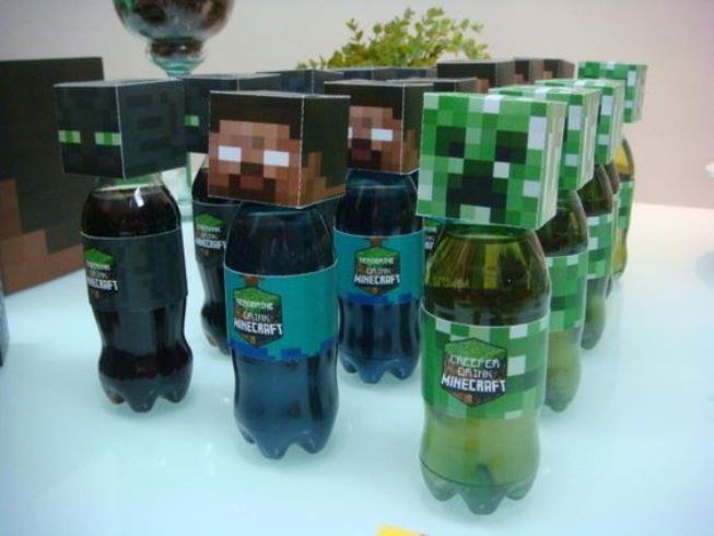 Lembrancinha Minecraft